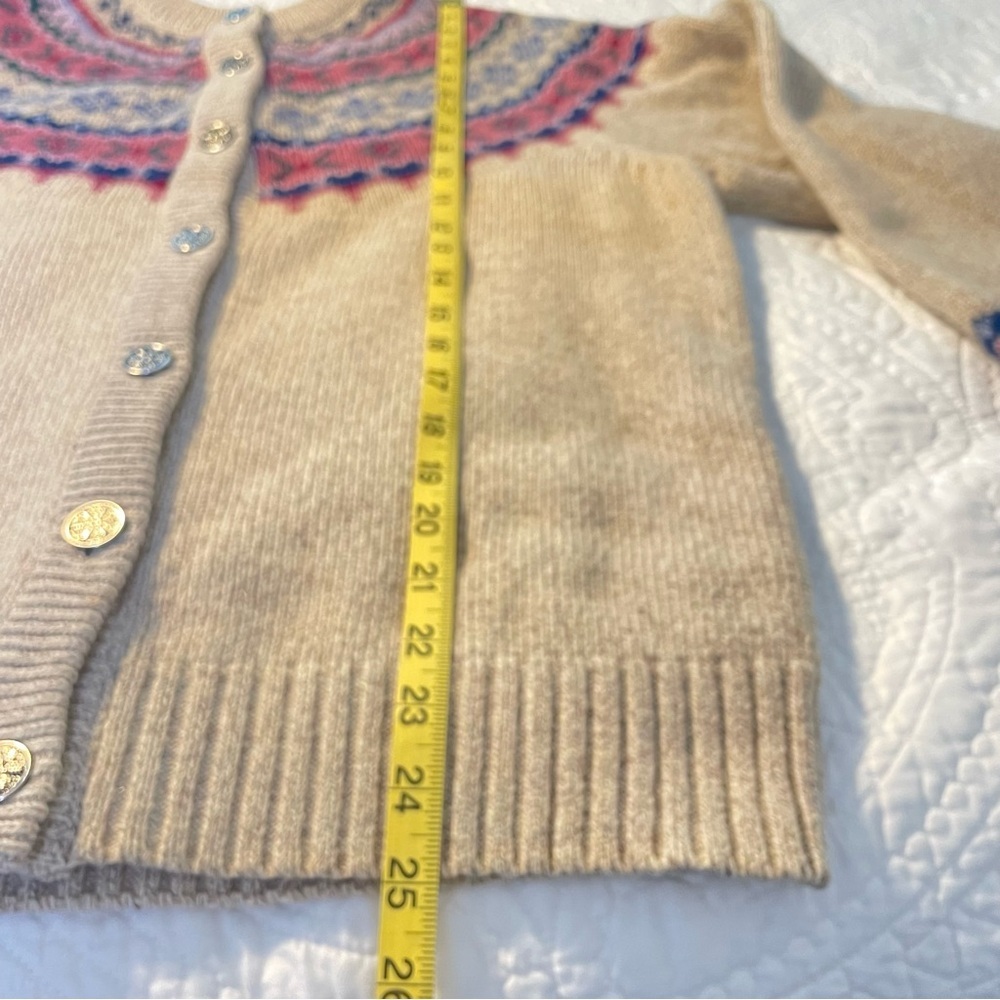 Vintage Eddie Bauer Nordic Fair Isle Wool Sweater Women’s  Size Large - Picture 10 of 10